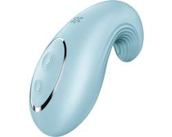 Satisfyer, vibrator, oplegvibrator, 'Dipping Delight', 2 motoren, gemaakt van siliconen
