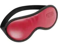 Fetish Submissive Dark Room - Vegan Leather Mask With Neoprene Lining