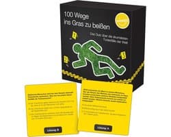 Quiz Spel - Vragen Kaartspel - Avond Vermaak - Honderd Vreemde Doodsoorzaken - 175 x 14 cm - Meerkleurig