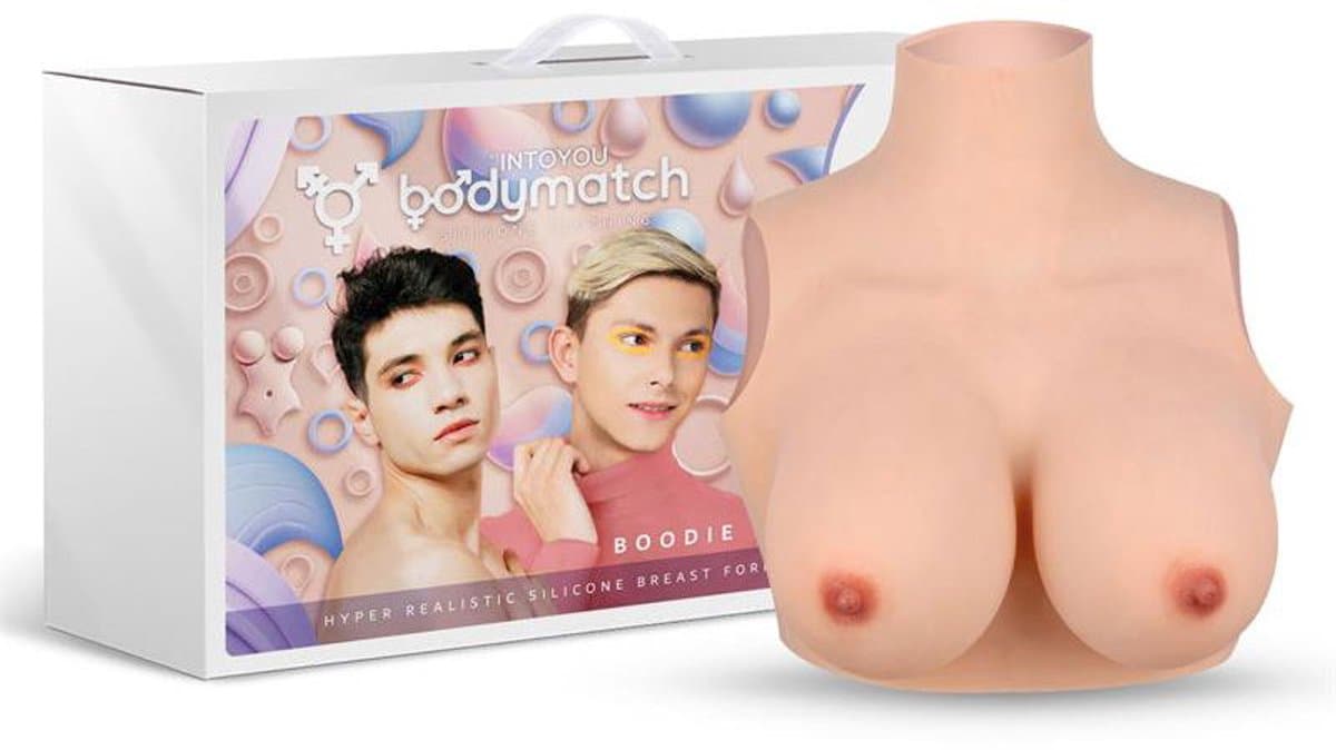 Bodymatch - Boodie - Realistische Siliconen Borstprothese - Lichte Huidskleur D — afbeelding 1