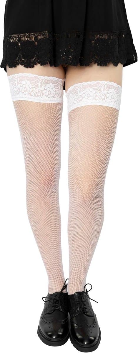 Netkousen Dames - Comfortabele en Modieuze Hold Ups met Anti-Slip Kant — afbeelding 1