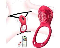 Daity Draagbare Vibrator - Clitoris Stimulator - Vibrator voor Koppels - Sex Toys voor Vrouwen - Stil en Discreet - Waterafstendig - 10 Vibratie Standen - Afstandsbediening en app