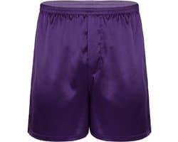 Heren Boxershorts Satijn Glans Losse Onderbroek Zijden Look Pyjamabroek