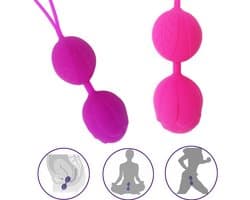 Vaginale balletjes - kegel ballen - Ballen - Pleasure balls – Donker Paars