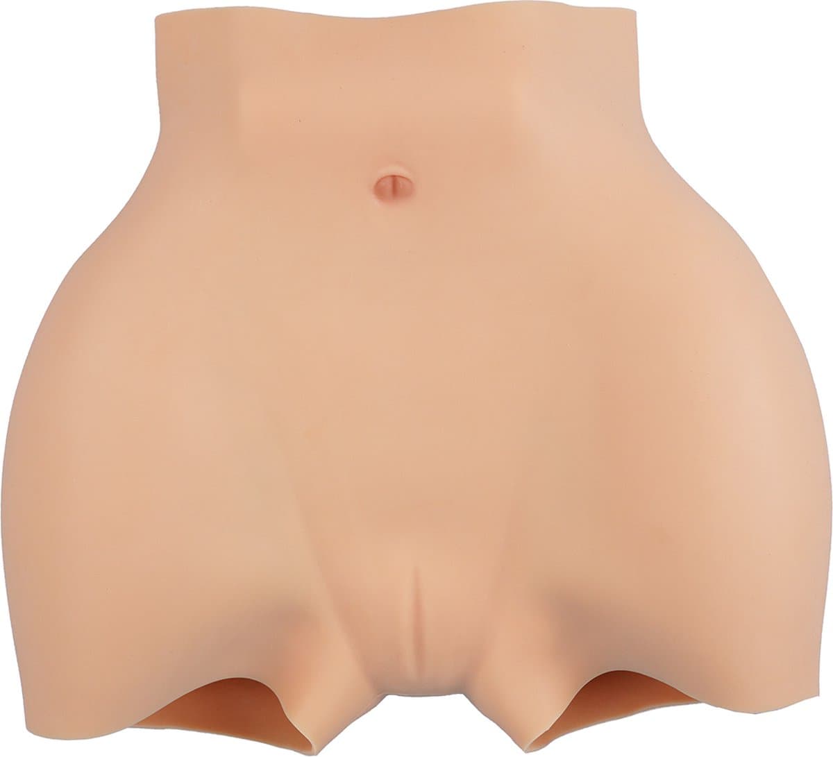Bodysuit (kort model) - brede heupen en ronde billen - met kunstvagina - Crossdresser - Transgender - Mastectomie - Wearable body - Femboy - Cosplay - 100% hypoallergene medische siliconen - Body4Everybody — afbeelding 1
