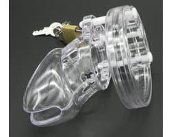 Daily Goods - Mannen kuisheidskooi small - chastity device - peniskooi - plastic