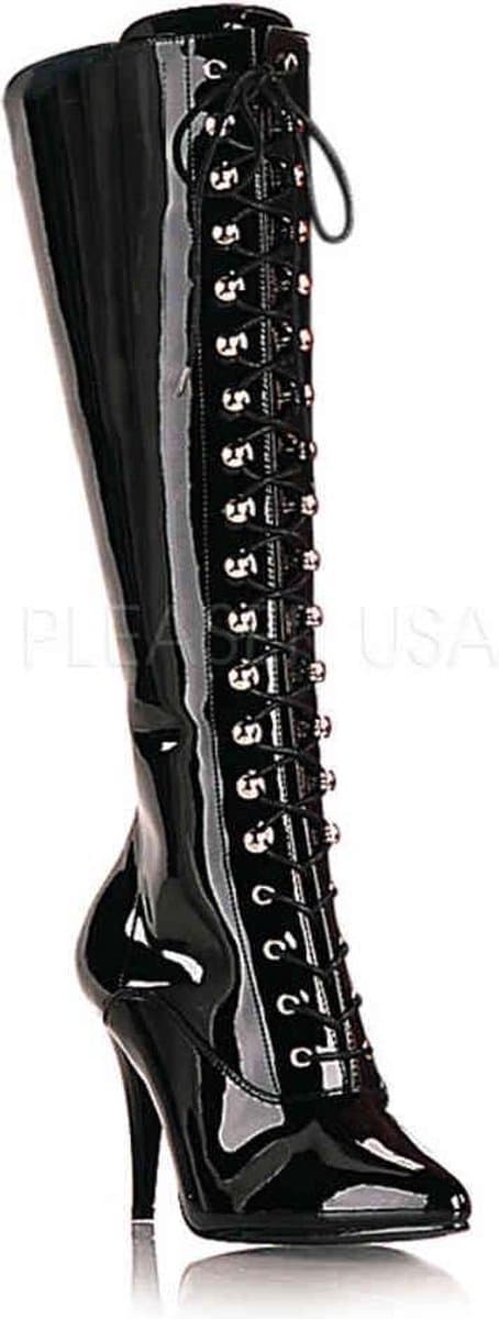 Pleaser - VANITY-2020 Kniehoge laarzen - US 13 - 44 Shoes - Zwart — afbeelding 1