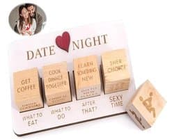 Date Night Dobbelstenen voor Koppels – Romantisch Spel voor Intieme Avonden