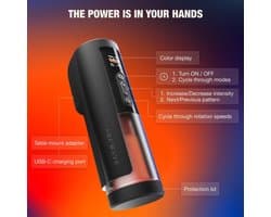 Arcwave Thruster - The Ultimate Orgasm - Automatische Power Stroker Met Rotatie - Hightech Masturbator Voor Mannen