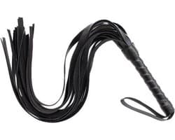 Erotische Zweep – BDSM – Seks zweep – Bondage – Sm zweepje – Leer - Zwart