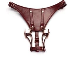 Liebe Seele - Wine Red - Forced Orgasm - Gedwongen Orgasme - Harness Belt - Harnas Riem