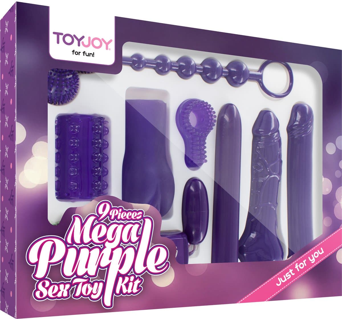 ToyJoy Classics Mega Purple Sex Toy Kit Geschenkset - Paars — afbeelding 1