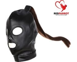 Seks Masker - Fetisj -BDSM - Bondage - Dominantie - Staart - Kunstleer - Bivakmuts - Erotisch