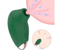 Lovemytoy® Luchtdruk Vibrator – Clitoris Sucker & G-spot Stimulator – 10 Standen – Waterdicht & Oplaadbaar – Mini Vibrator Vrouwen