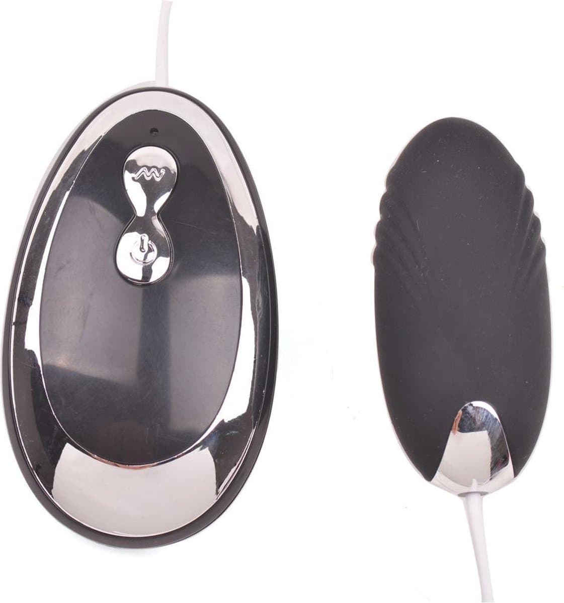 Vibration Egg 20 Trilstanden Zwart - Sensationeel - Vibrator ei met afstandbediening - Stimulerend voor vrouwen - 20 trilstanden - Stimulerend voor clitoris - G-spot - Koppels - Sex speeltjes - Sex toys - Erotiek - Sexspelletjes - Seksspeeltjes — afbeelding 1
