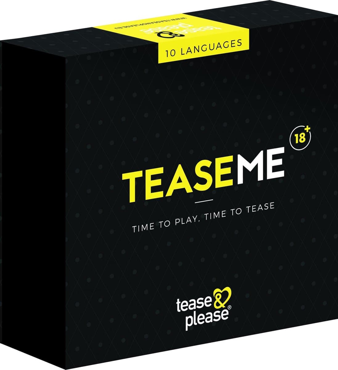 Tease & Please TEASEME - Geel - Erotisch Bordspel — afbeelding 1