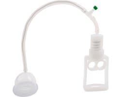 Fröhle – Vaginale Zuiger met Vinger Pomp en Drukregelaar 5 Delig – 12 cm - Transparant