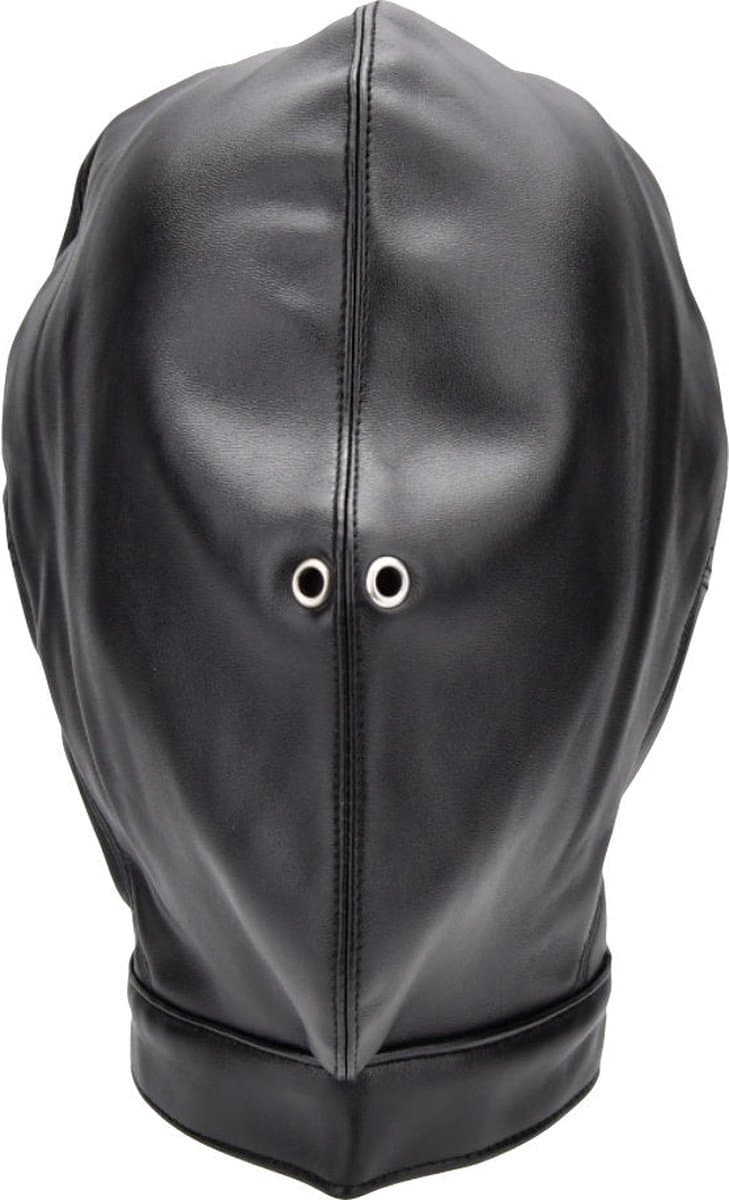 Bound To Please - Blackout Hood mask - BDSM Bondage Masker — afbeelding 1