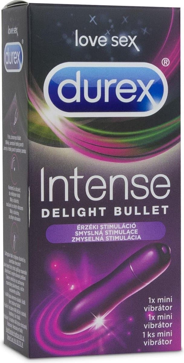Durex - Intense Delight Bullet Vibrator Paars — afbeelding 1
