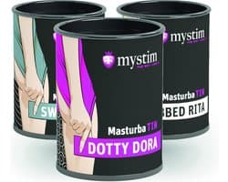 Mystim - Mini Masturbator in Blikje - Masturbatin Dotty Dora