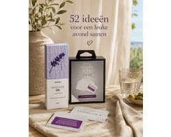 date night spel voor koppels – 52 kaarten + satisfyer massageolie lavendel 250 ml – romantisch cadeau voor haar en hem – spelletjes voor volwassenen