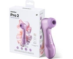 Satisfyer Pro 2 Generation 4 App | Drukgolfvibrator | Vibrator met App en 4 opzetstukken | De nieuwste versie van de iconische Satisfyer Pro 2