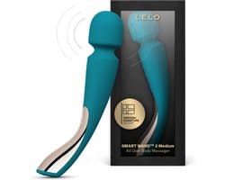 LELO SMART WAND 2 Medium – Massageapparaat – Waterdicht – Draadloos – Ocean Blue