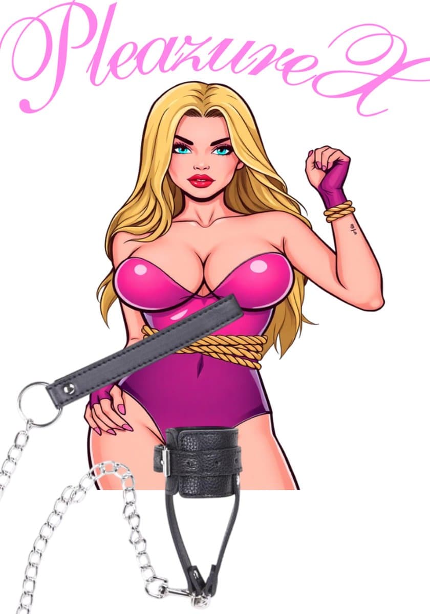 PleazureX - Fetish series - penis lock met stalen ketting - bdsm - kinky - uitlaten - roleplay - fetisj — afbeelding 1