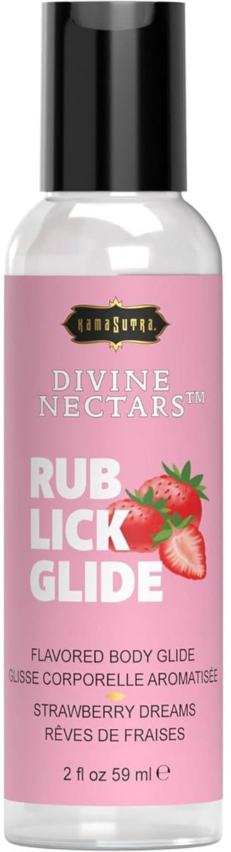Erotische Massageolie Divine Kama Sutra Strawberry Dreams (59 ml) — afbeelding 1