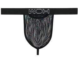 WOH heren microfiber G-string pure seduction zwart