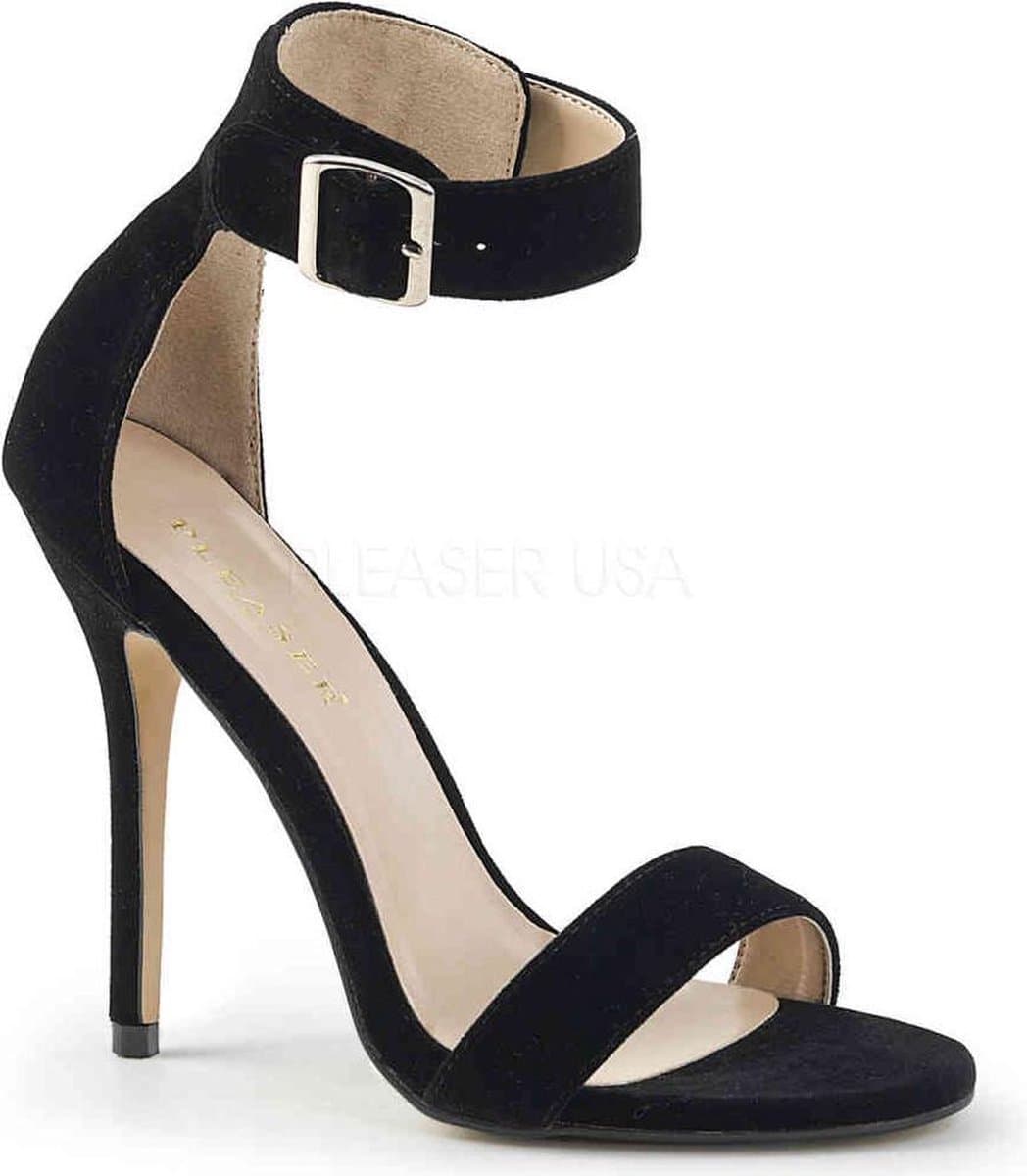 Pleaser - AMUSE-10 Sandaal met enkelband - US 12 - 42 Shoes - Zwart — afbeelding 1