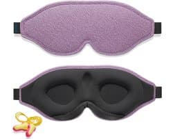 Eye Mask Sleep - Masque de nuit Femme & Homme - Paars