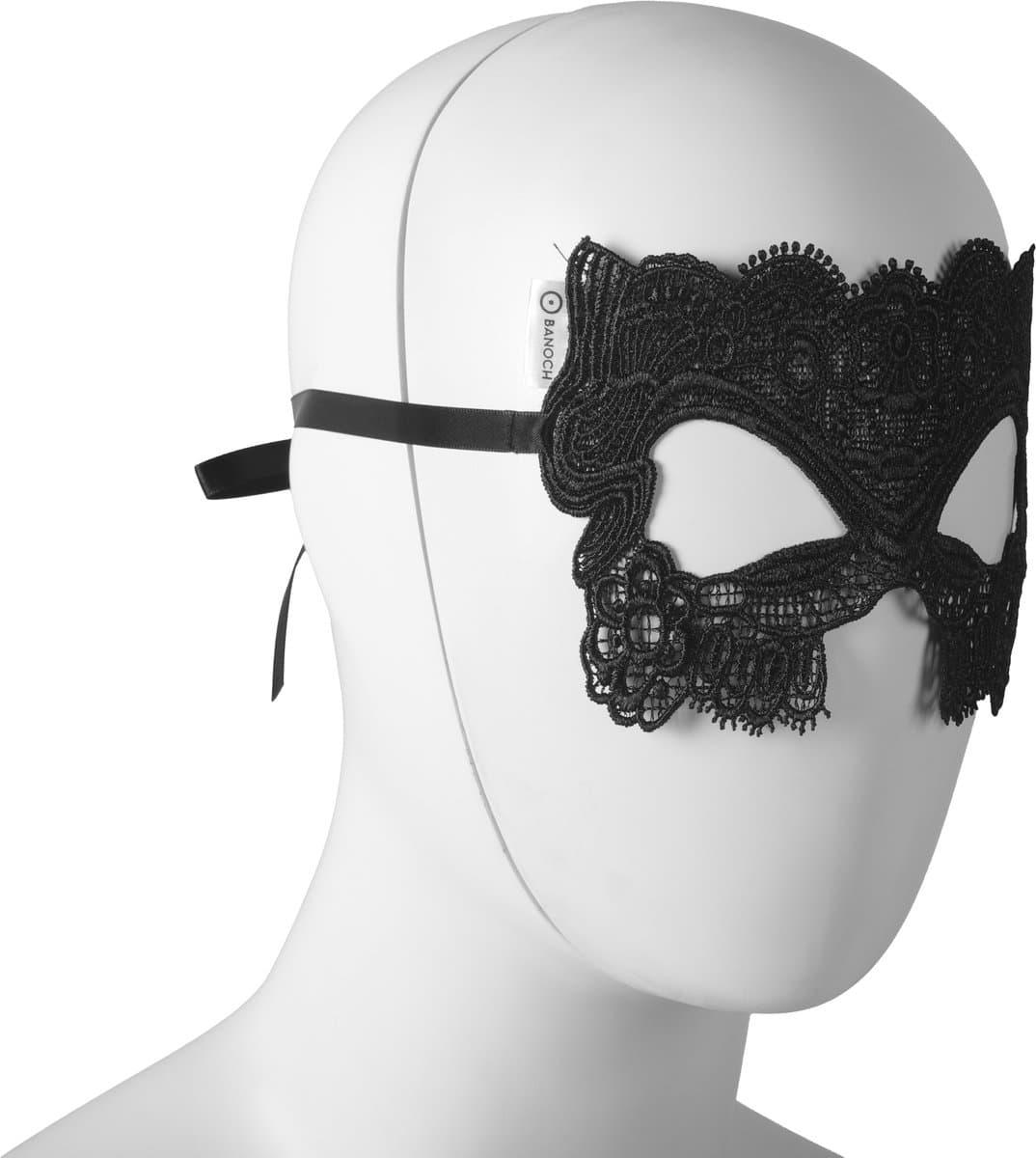 Banoch | Eclipse Elegance | Oogmasker lace zwart — afbeelding 1