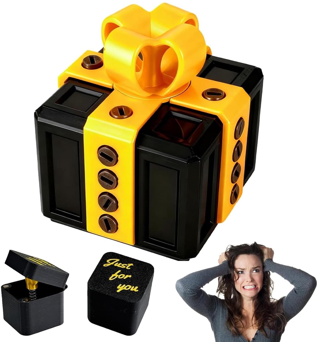 Grappige Prank Box met Eervingers voor Volwassenen — afbeelding 1