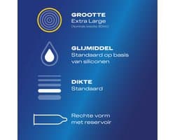 Durex Condooms XXL 12st - 3 Stuks - Voordeelverpakking
