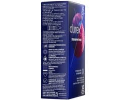 Durex - Condooms Orgasm Intense - 2 x 10 stuks - Voordeelverpakking