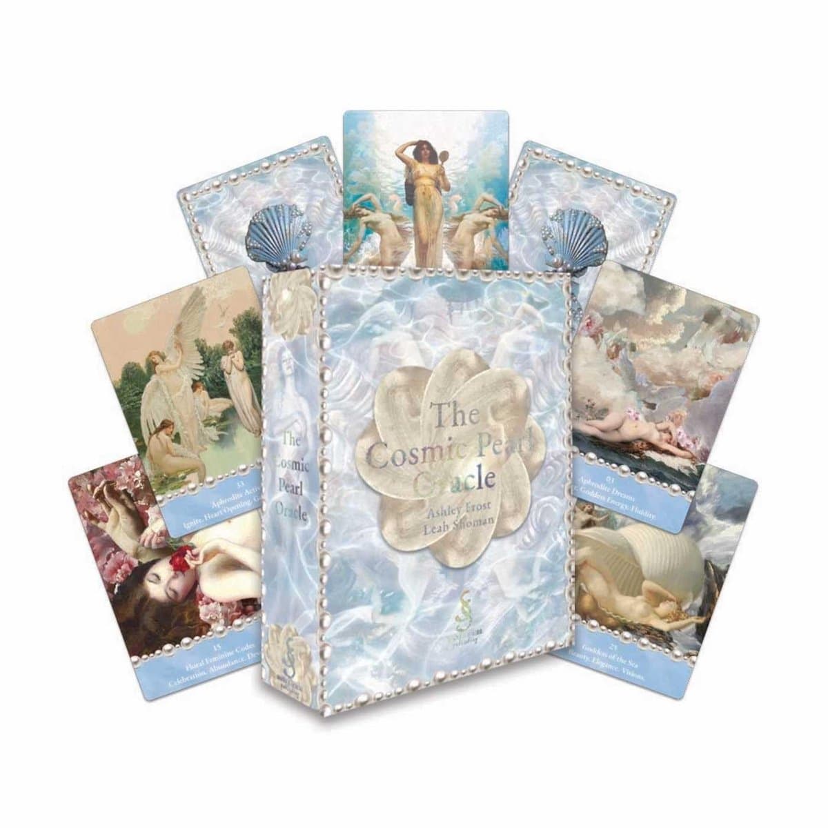 Orakelkaarten Set: Heilige Liefde, Intuïtie & Goddelijke Vrouwelijke Kracht (44 Kleurenkaarten & Gids) — afbeelding 1