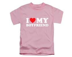 Leuke Unisex T-Shirt "I Love My Boyfriend" voor Degenen die van Humor Houden