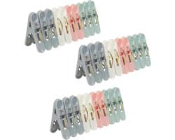 Kleurige Antislip Wasclips met Duurzame Grip - Set van 50