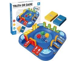 Dobbelspel voor volwassenen - Spelletjes voor groepen - Feestelijke activiteiten - 2-6 spelers - 184 x 184 cm