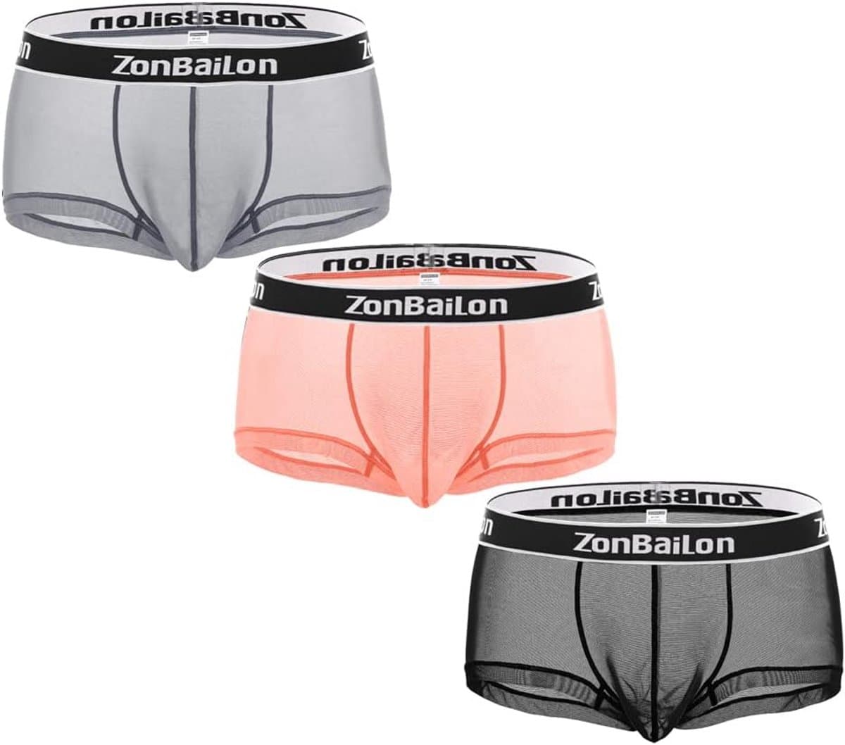 Heren boxershorts met korte pijpen van ijszijde - M, L, XL, 2XL, 3XL — afbeelding 1
