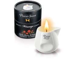 Plaisir Secret - Massagekaars Rood Hout 80 ml