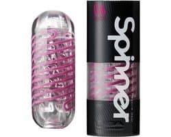Tenga - Spinner 06 Brick Masturbator - Transparant/Paars