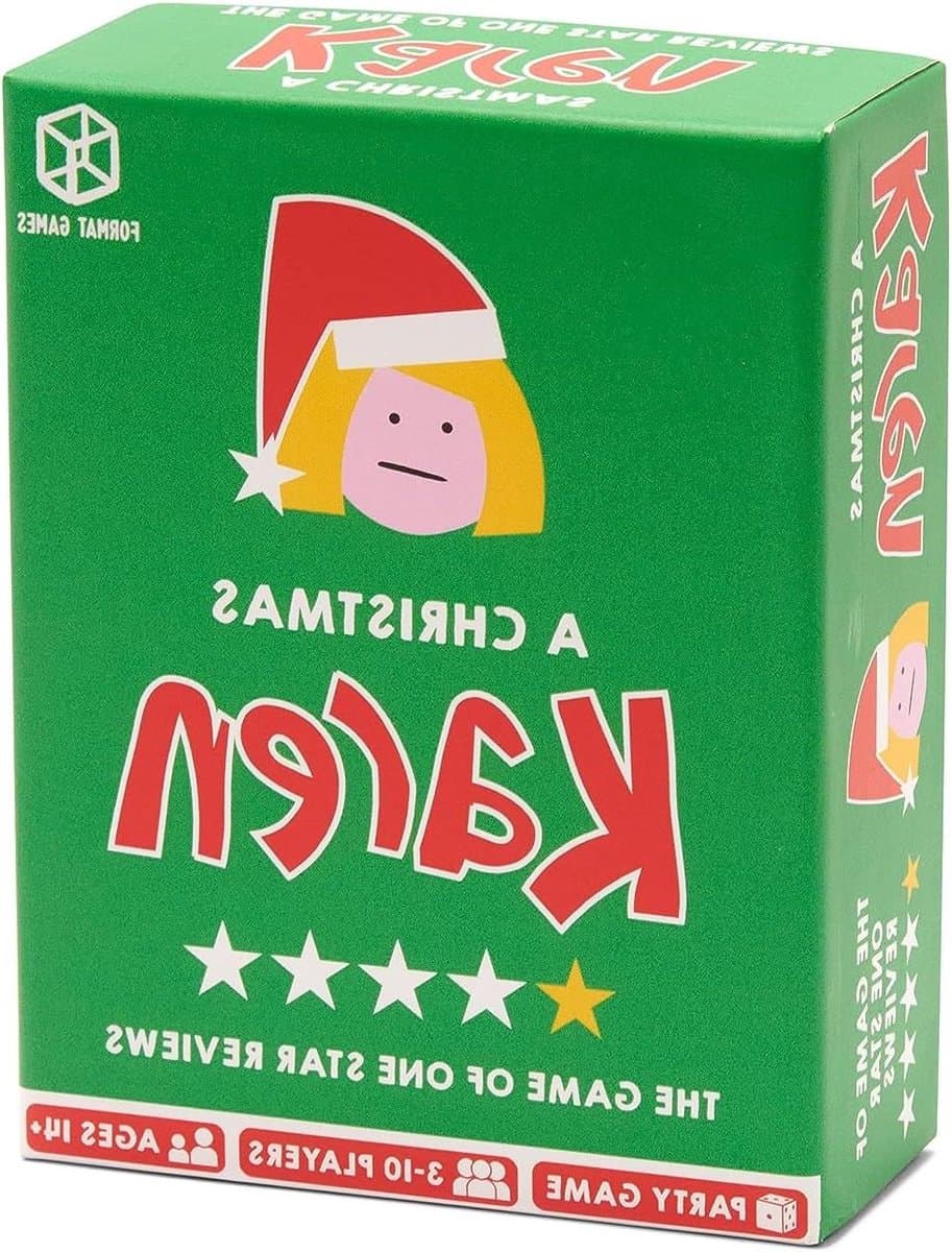 Kerst Karen Gezelschapsspel - Party Spel Bluffen - Feestelijke Avonden - Gebaseerd op Echte Reviews - 3-10 Spelers - Kerst Special — afbeelding 1
