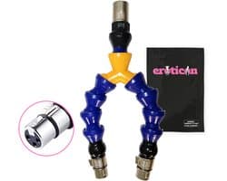 Eroticon verlengstuk voor Sex machine - 52cm lang - 2 aansluitingen - Verstelbaar - Geschikt voor Dubbele Penetratie - 3XLR opzetstuk