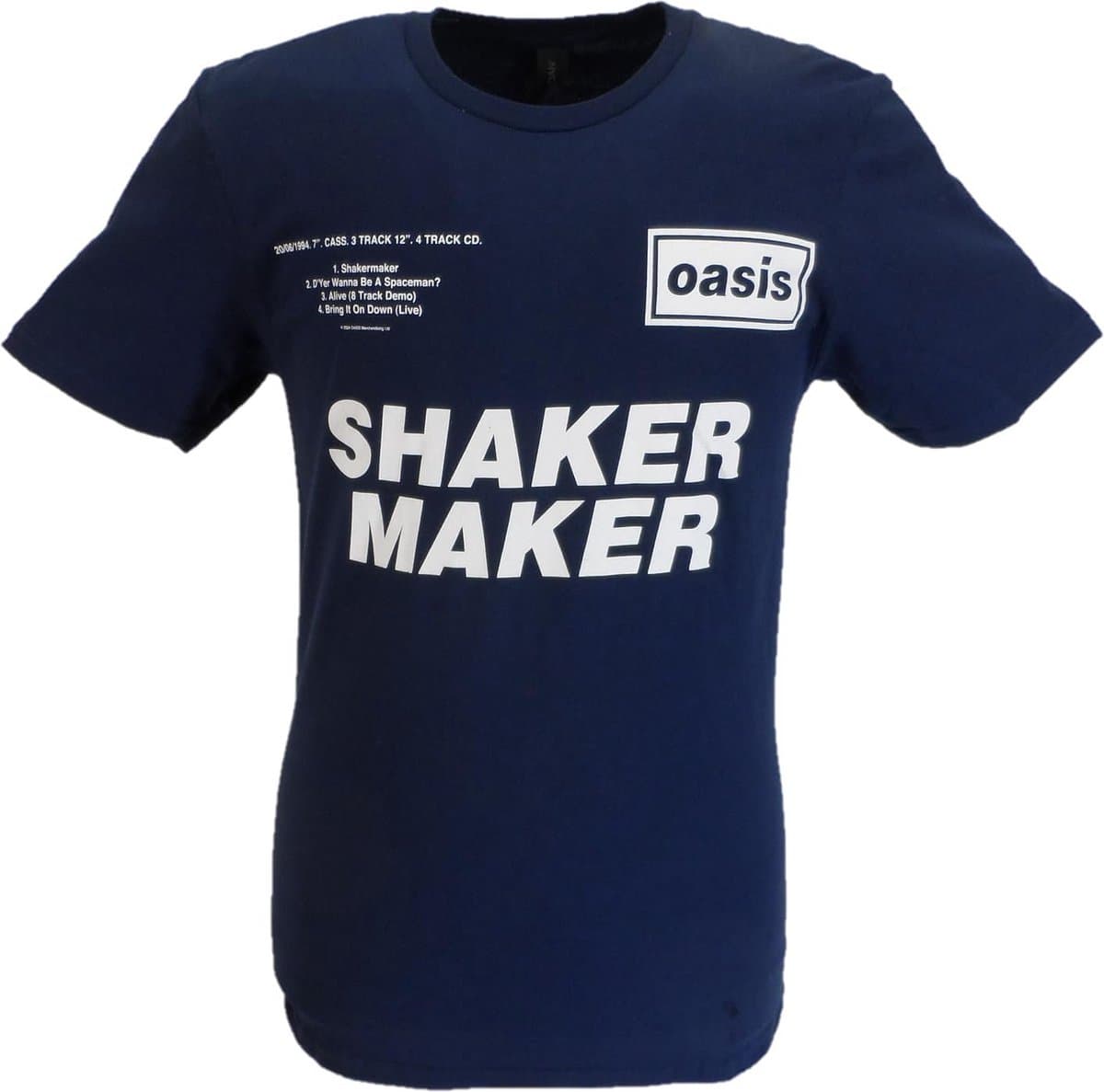 T-shirt voor heren met rockband print — afbeelding 1