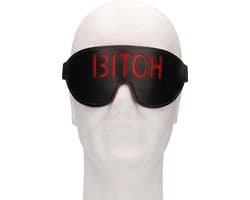 Ouch! Blindfold - BITCH - Black