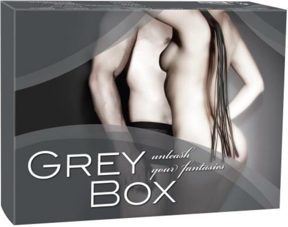 Grey Bondage Cadeaubox - Geschenkset — afbeelding 1