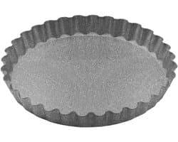 Bakeware Petravera cakevorm, chroom, staal, grijs, 28 x 28 x 4 cm