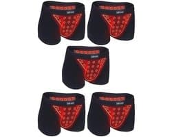 Magnetische Therapie Boxershorts voor Heren - 5-Pack Ademend Ondergoed